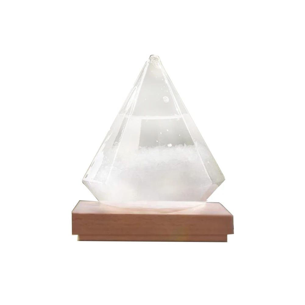 

Globe-Shaped Storm Glass Bottle Desktop Weather Station Weather Predictor Transparent Ball Storm Glass Home Decor