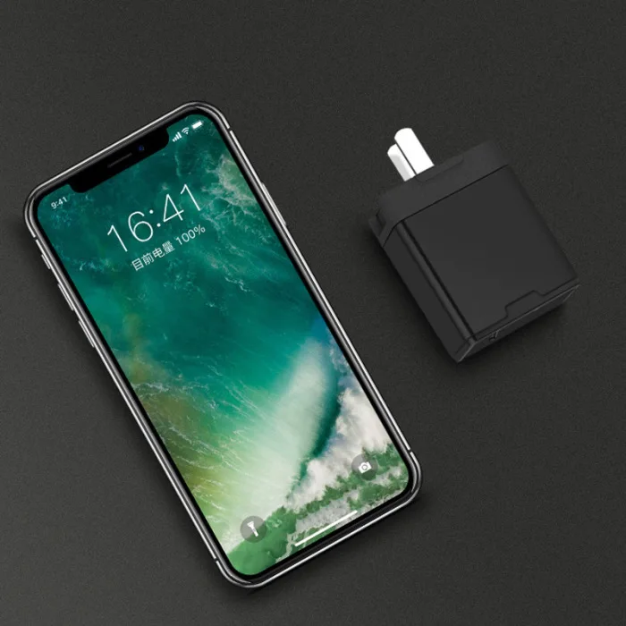 29W USB/ Type C PD Adapter Fast Charging Travel Charger for Smartphone Hi 888
