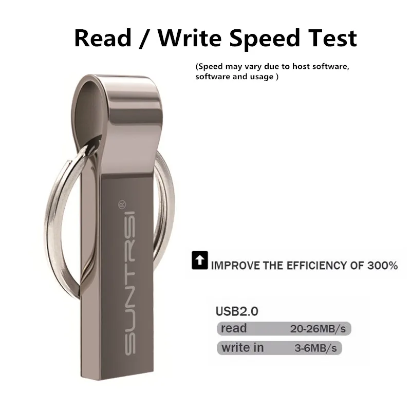 USB флеш накопитель Suntrsi 64 32 16 8 ГБ 128 Водонепроницаемый u диск 2 0 usb подарок для ПК|USB