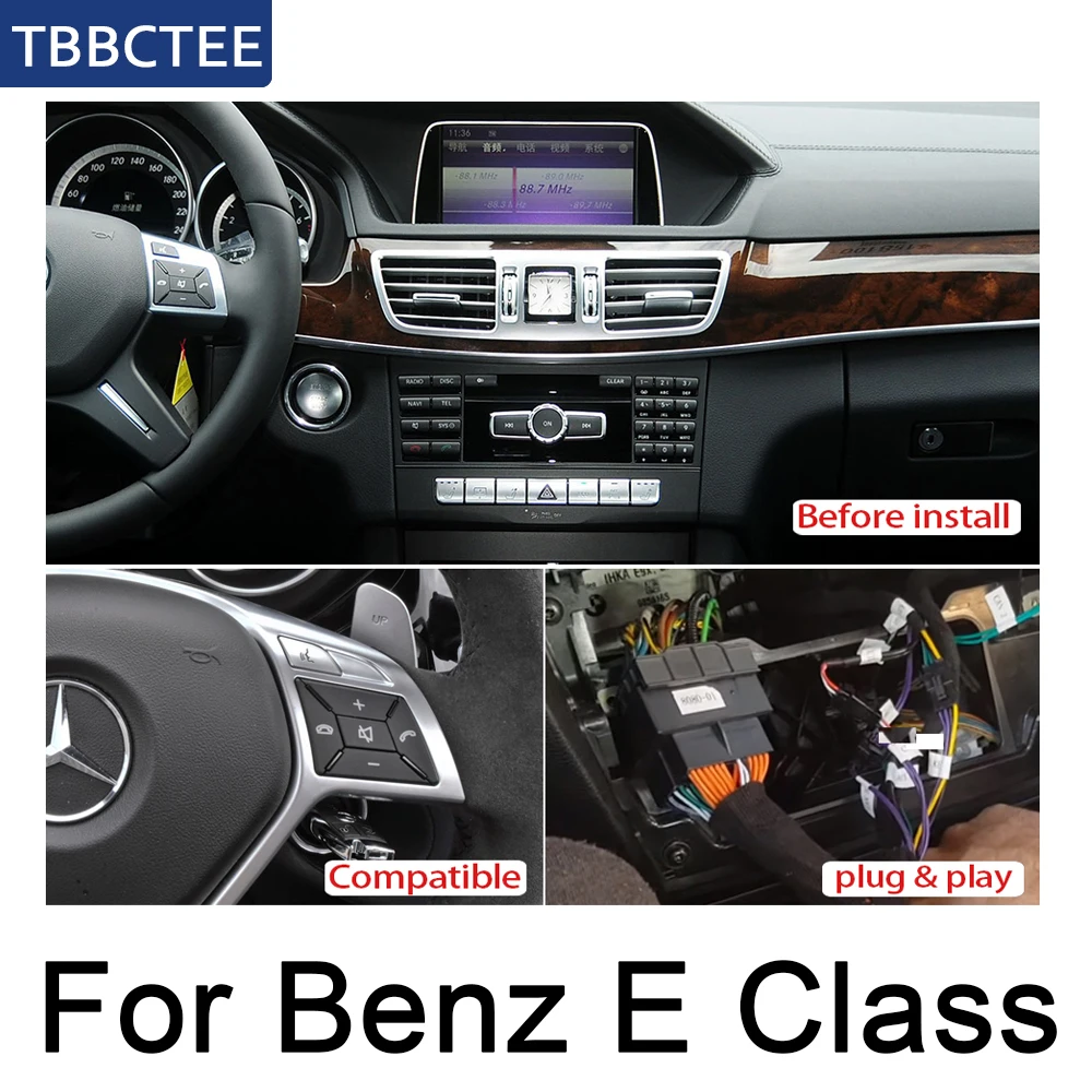 Discount For Mercedes Benz E Class 2009~2014 NTG Car Audio Android GPS Navigation WiFi 3G 4G Multimedia player Bluetooth 1080P 4