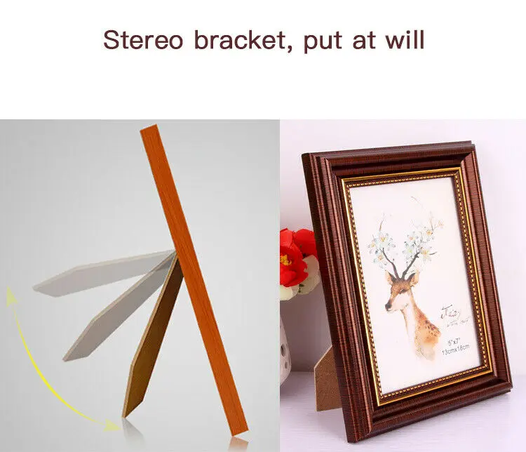 Fashion Shabby Chic Picture Frame SC Photo Poster Frame Oak Large square All Sizes