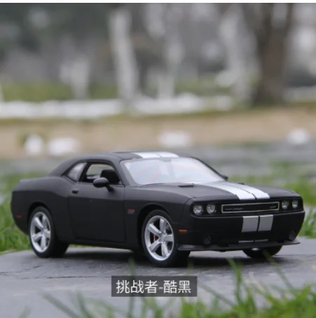 1:24 Dodge Challenger модель SRT muscle car спортивный автомобиль моделирование сплав модель подарок игрушка для детей Форсаж