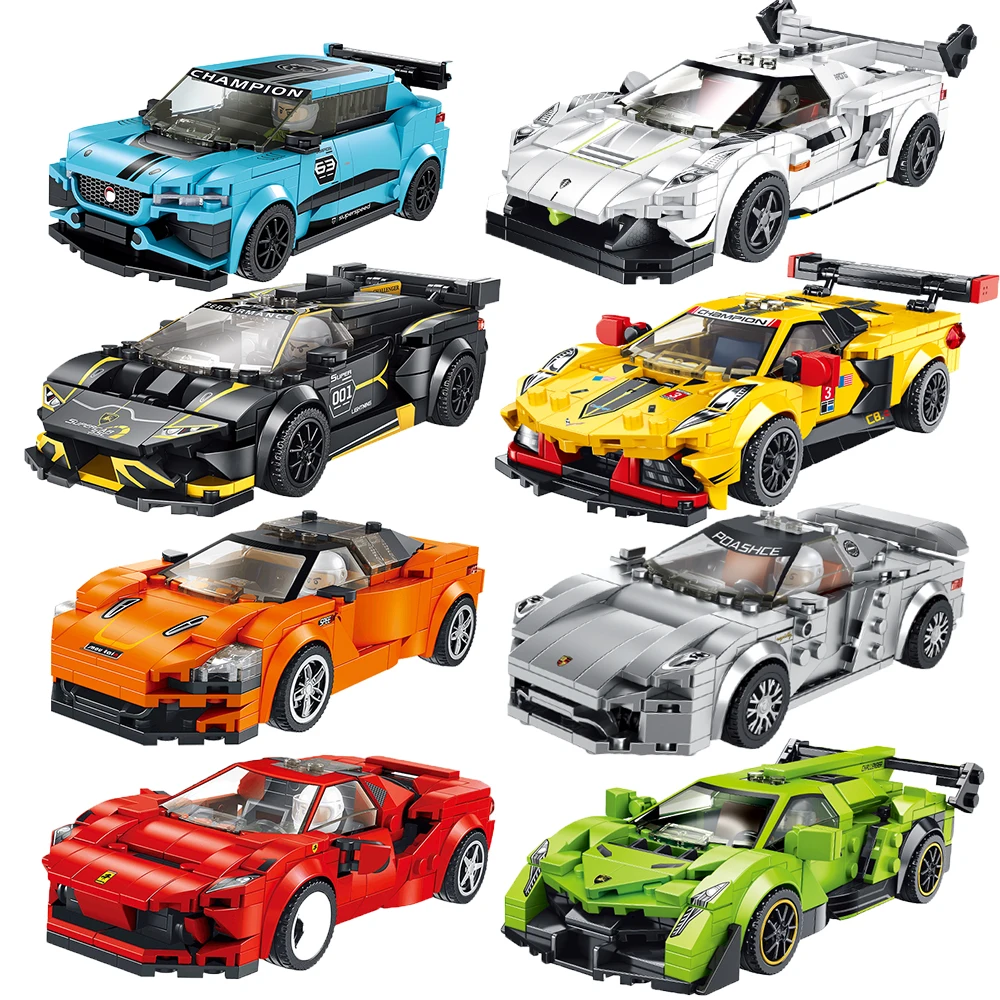 Lego Speed Champions Cars Toy Bricks Speed Champions Toy Lego Speed Champions Blocks