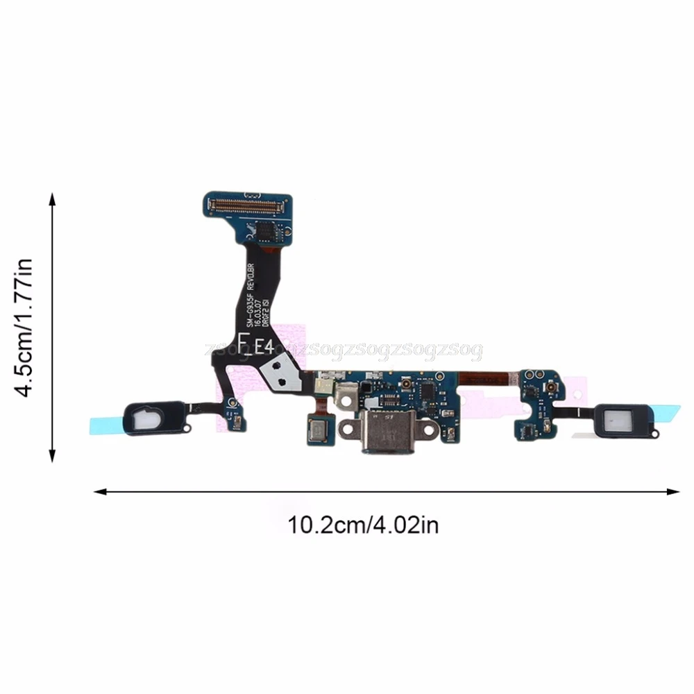 Шлейф Замена для samsung Galaxy S7 S7edge G935F G930F микрофон USB порт зарядки док-станция разъем Au13 19 дрошиппинг