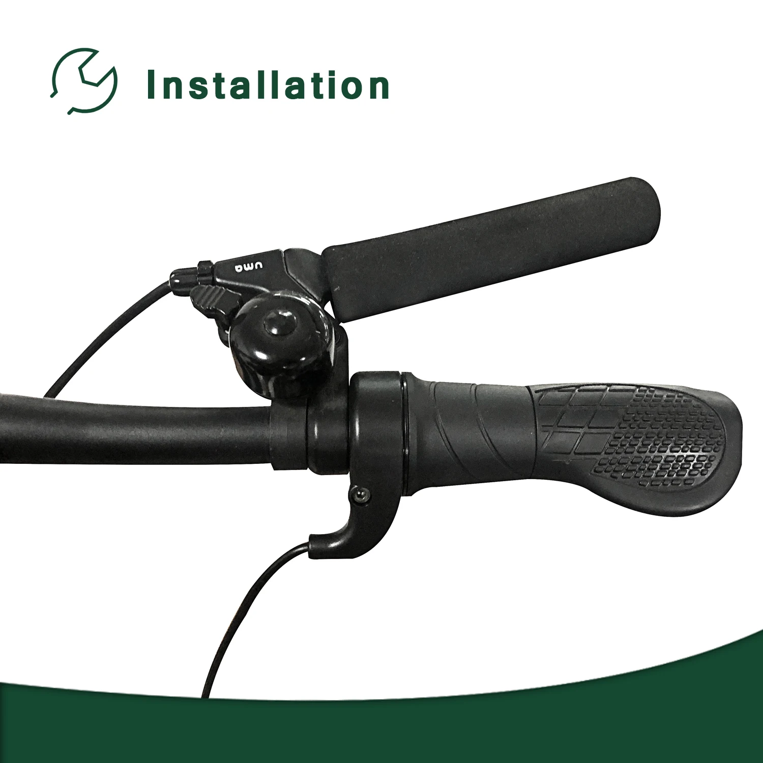 36V 48V 72V Left FT76X Right 20X Wuxing Electric Bike Parts Half Twist Throttle for electric bike throttle,electric bike parts