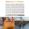 36pcs Steel Alphabet Number Stamp Punch Set for Leather Wood Craft Tools Kit Metal Leather Punch Tools Staming Leathercraft ► Photo 1/6