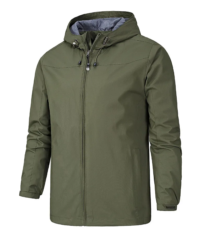Army Green Высококачественная Спортивная Женская куртка для велоспорта, мужская куртка для бега, быстросохнущая куртка для горного велосипеда, ветровка для пешего туризма, трекинга, распродажа - Цвет: Army Green