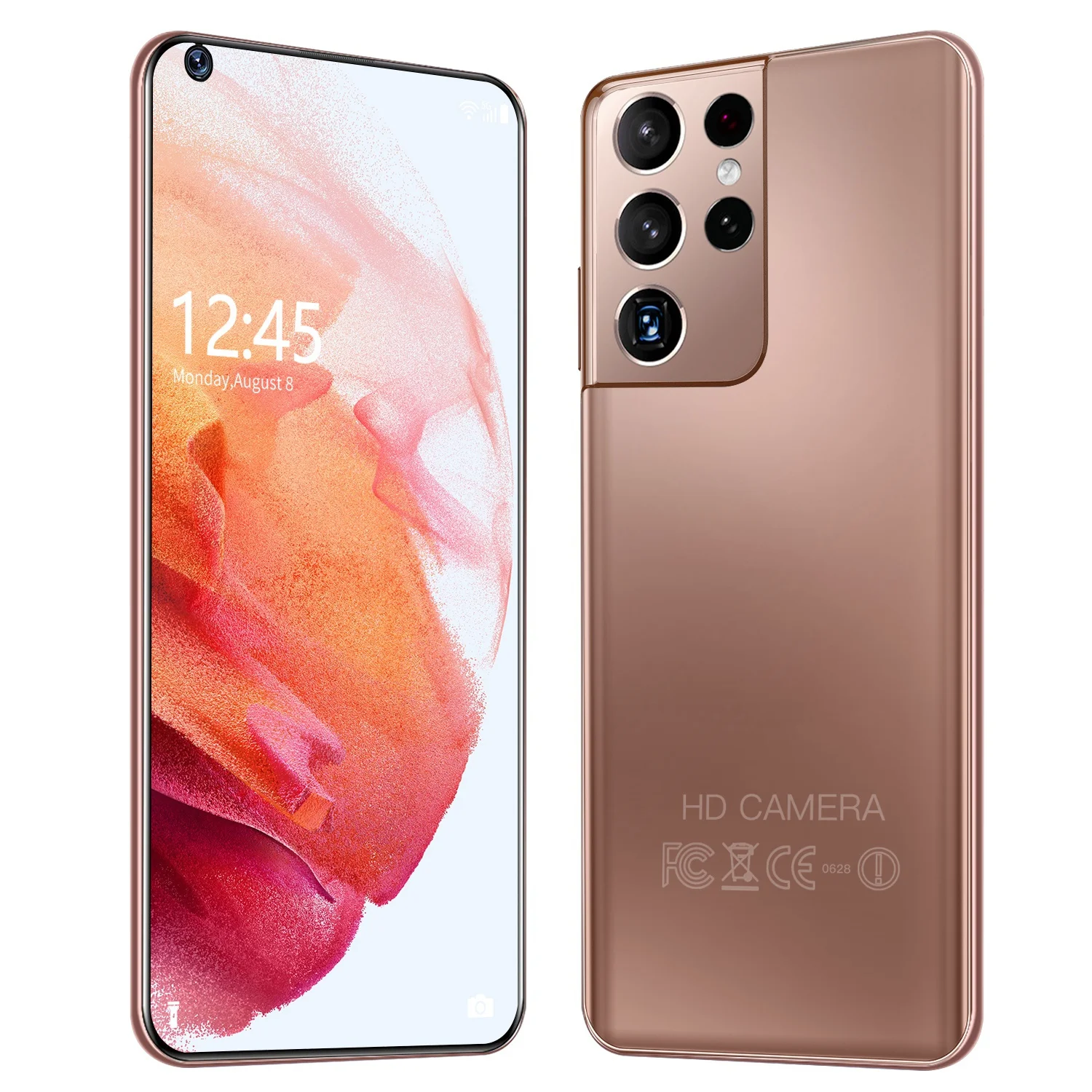 Teléfono Inteligente S21 + Ultra, 2021 pulgadas, Android 7,2, 6800mAh, desbloqueo, versión Global, 4/5G, Android 10, 24MP + 48MP - Imagen 3