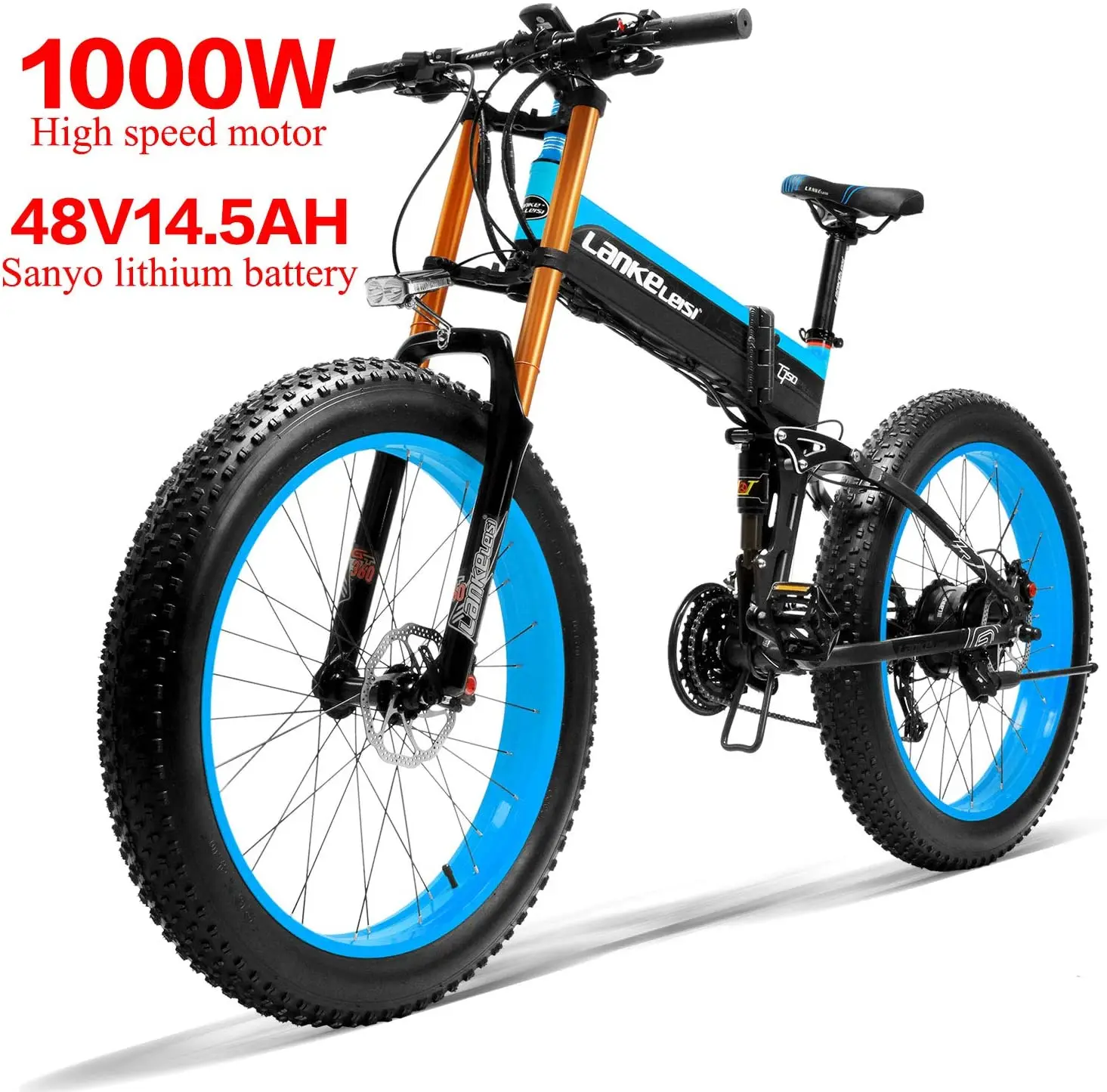off road folding electric bike