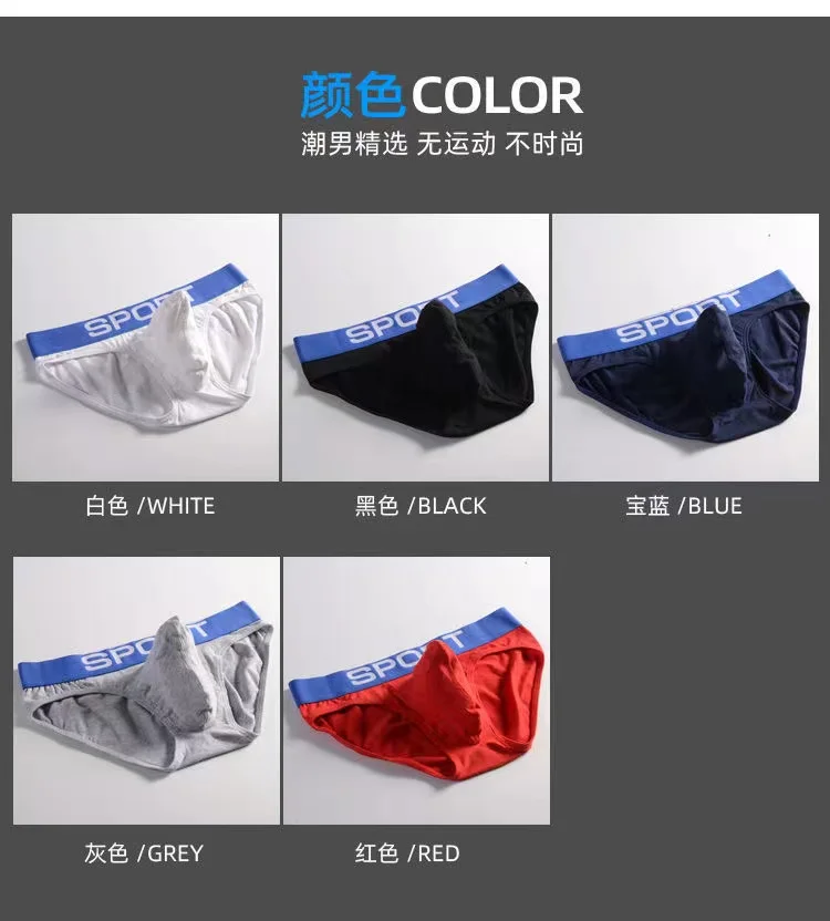 white boxer briefs Cotton Gay Sexy Men Underpants Thong Man High Quality Ropa Interior Hombre  Jockstrap Men's Thong And G Strin Men Underwear Male mens sheer briefs