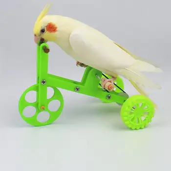 

1PC Pet Parrot Bike Training Bike Funny Pet Bird Toy Parrot Training Props Bike Bird Training Plaything Bike Toy Pet Supplies