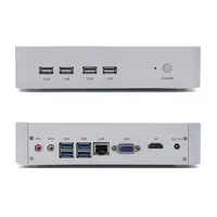 12Th Gen Fanless Mini PC i5 1235U 16GB DDR4 512G SSD 8USB Win11 Home Office Education Desktop Mini Computer Core 8145U HD VGA 4K 2