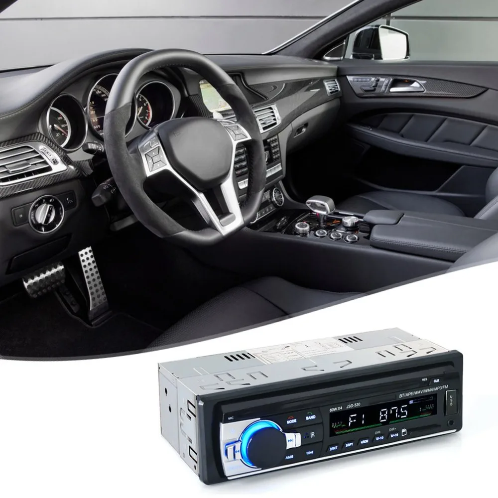 Универсальный беспроводной Автомобильный Mp3 Автомобильный Mp3 плеер карта Машина U диск машина беспроводной Mp3 хост Jsd-520