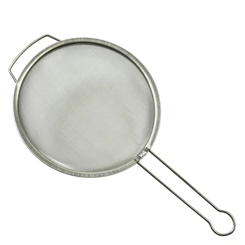 

Stainless Steel Beekeepers Honey Mesh Strainer Filter Net Bee Beekeeping With Reinforced Frame And Sturdy Handle Grip #g new