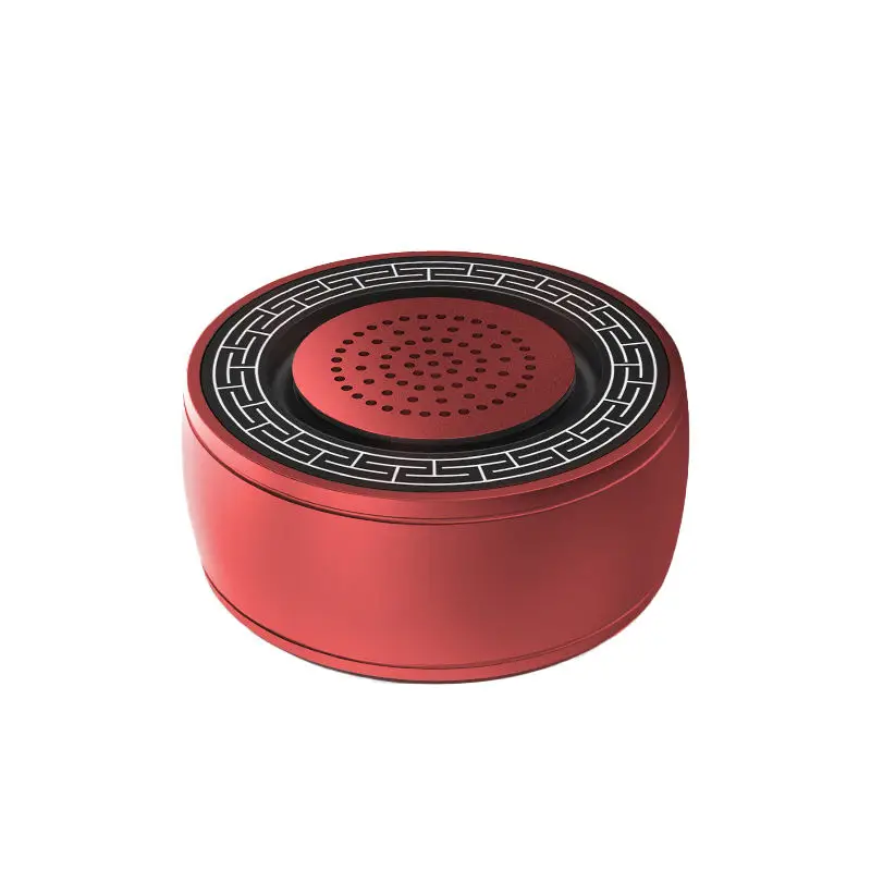Открытый Мини Портативный V5.0 Bluetooth динамик стерео сабвуфер беспроводной Bluetooth динамик Громкая связь микрофон Aux Tf карта - Цвет: Red