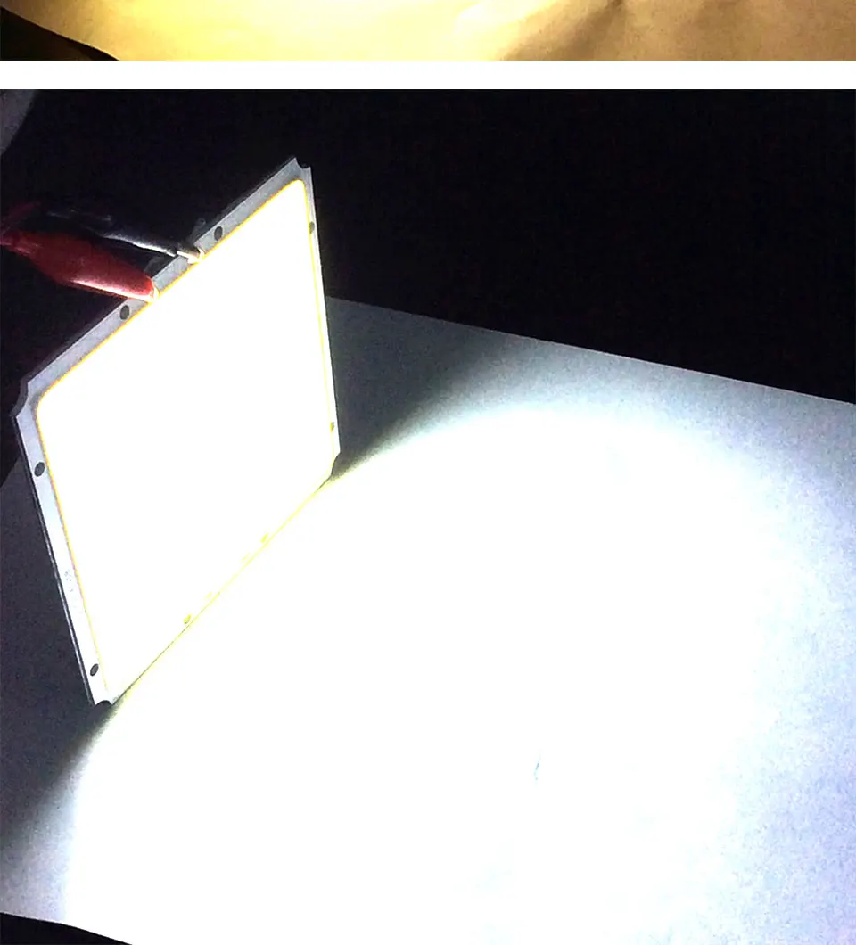 10095mm 50W Dimmable LED Light Bulb COB Chip 12V 110V 220V LED Lamp with Dimmer Controller Cold Warm White Lighting for DIY (13)