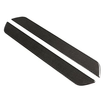 

For Tesla 3 Y 2017-2020 Door Sill Protector Soft Carbon Fiber Carbon Fiber
