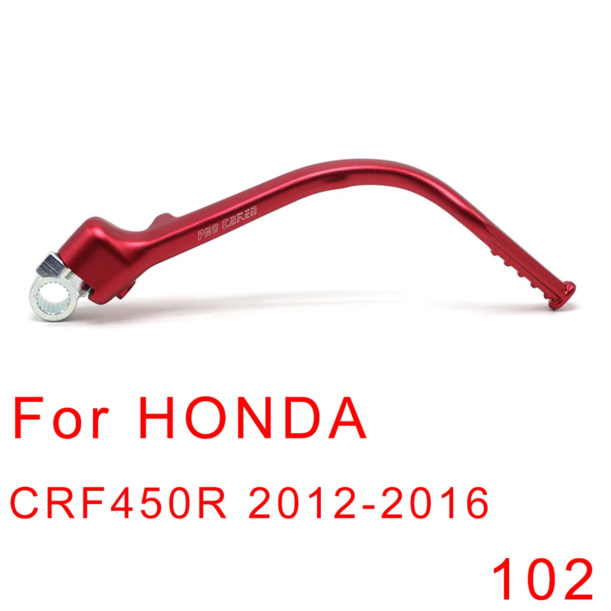 

Forged Kick Start Starter Lever Pedal Arm For Honda CRF450R CRF 450R 2012 2013 2014 2015 2016 Motocross Dirt Bike Off Road