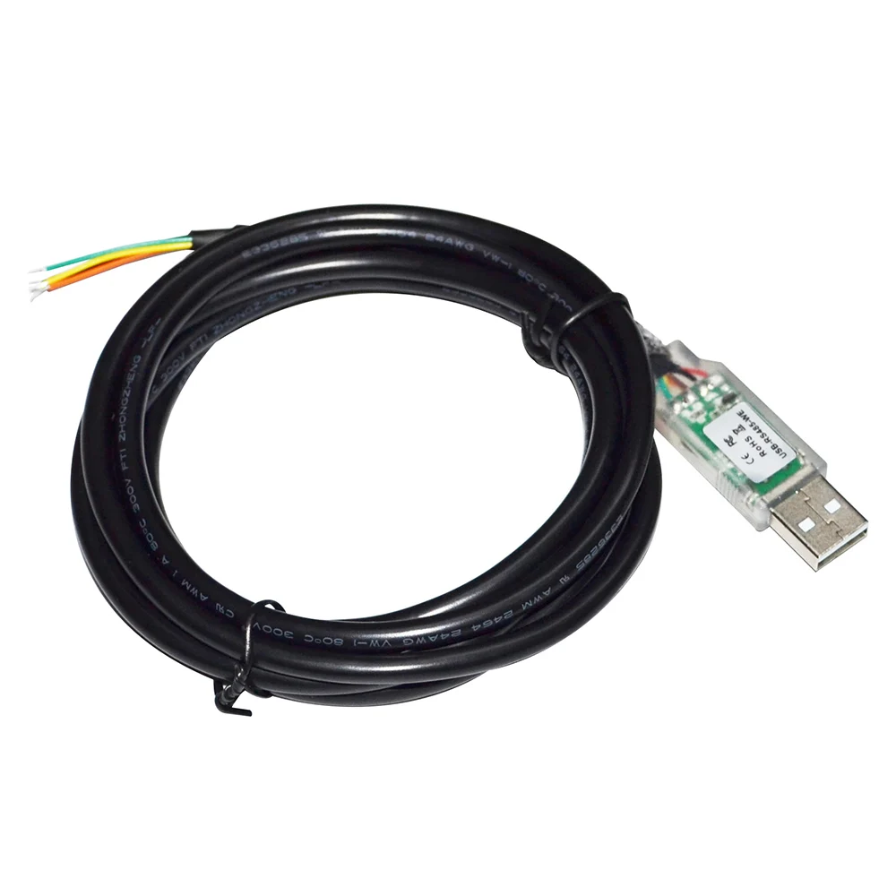 

FTDI FT232RQ CHIP USB TO 6PIN 6 CORE WIRE END OPEN RS485 CONVERTER SERIAL COMMUNICATION CABLE COMPATIBLE USB-RS485-WE-1800-BT