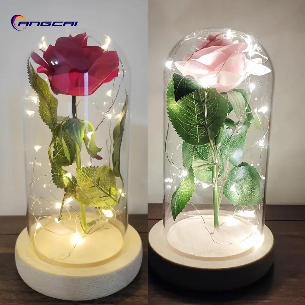 zhengshizuo Artificial Flower Gift Set Beauty and The ...