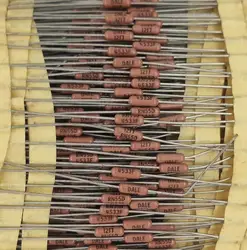 453k brown dale 1/4w 0.25w 1% resistência de filme de metal 4533f pode substituir 452k 454k