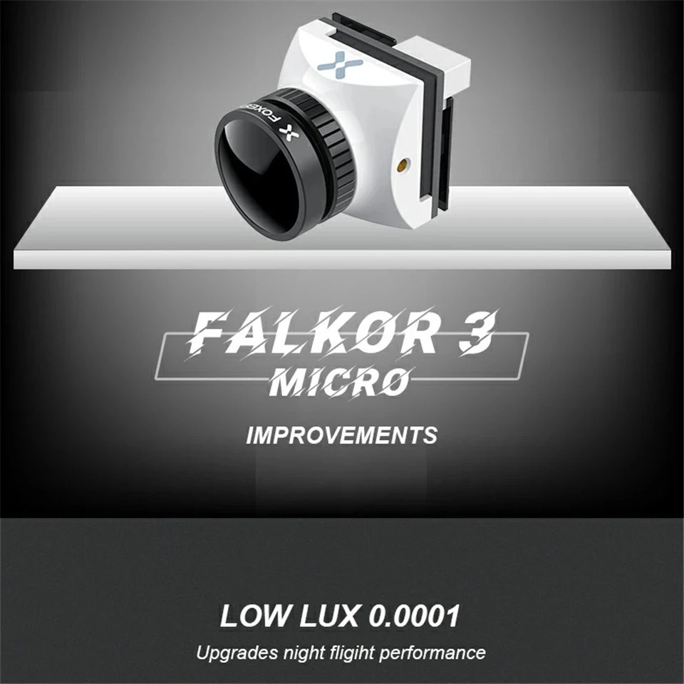 Foxeer Falkor 3 HD Camera Mini/Micro 1200TVL 1.7mm Lens 4:3/16:9 PAL/NTSC Switchable G WDR DC5 40V FPV Foxeer RC Racing Drone|Parts & Accessories| - AliExpress