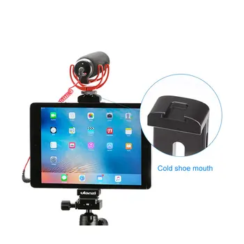 

New Arrval Universal Aluminium Tablet Adapter Clip Video Recording Holder Bracket for iPad Dropshipping