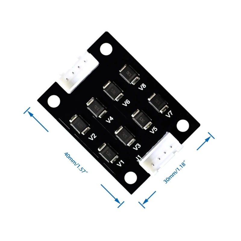 Tl-smoother V1.0 Addon Module for 3D Pinter Stepper Motor Drive Filter for mk8 I3 Ender 3 Pro 4 Sets