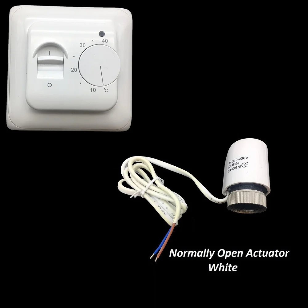 

M5.03I Temperature Controller 220V Water Floor Heating Room Thermostat with NO NC Actuator