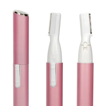 

Mini Eye Brow Razor Portable Hair Epilator Mini Electric Eyebrow Trimmer Shaver Women Eyebrow Painless Hair Removal Pens Makeup