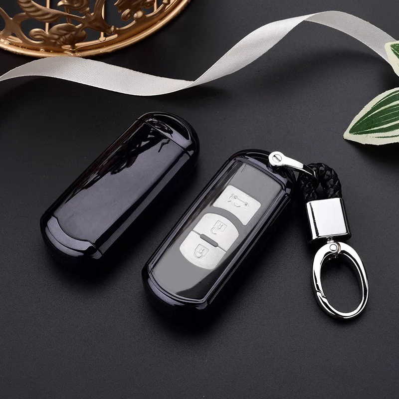 Hand-stitched Car Key case Accessories Cover Protector Replacement Practical