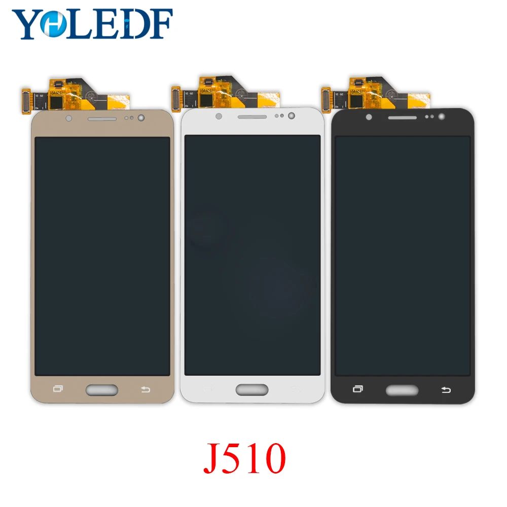 ЖК-дисплей Pantalla для Samsung Galaxy J5 2016 SM-J510F J510FN J510M J510Y J510G J510 сенсорный экран дигитайзер