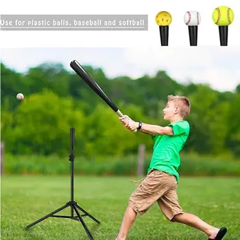 

Portable Baseball Training Holder Baseball Practicing Rack Baseball Stand for Outside Outdoor