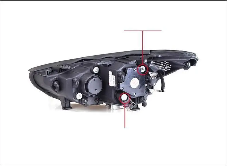 Luces Para Auto Automovil Assessoires дневные ходовые светодиодные наружные фары автомобиля фары в сборе 17 18 для hyundai Santa Fe