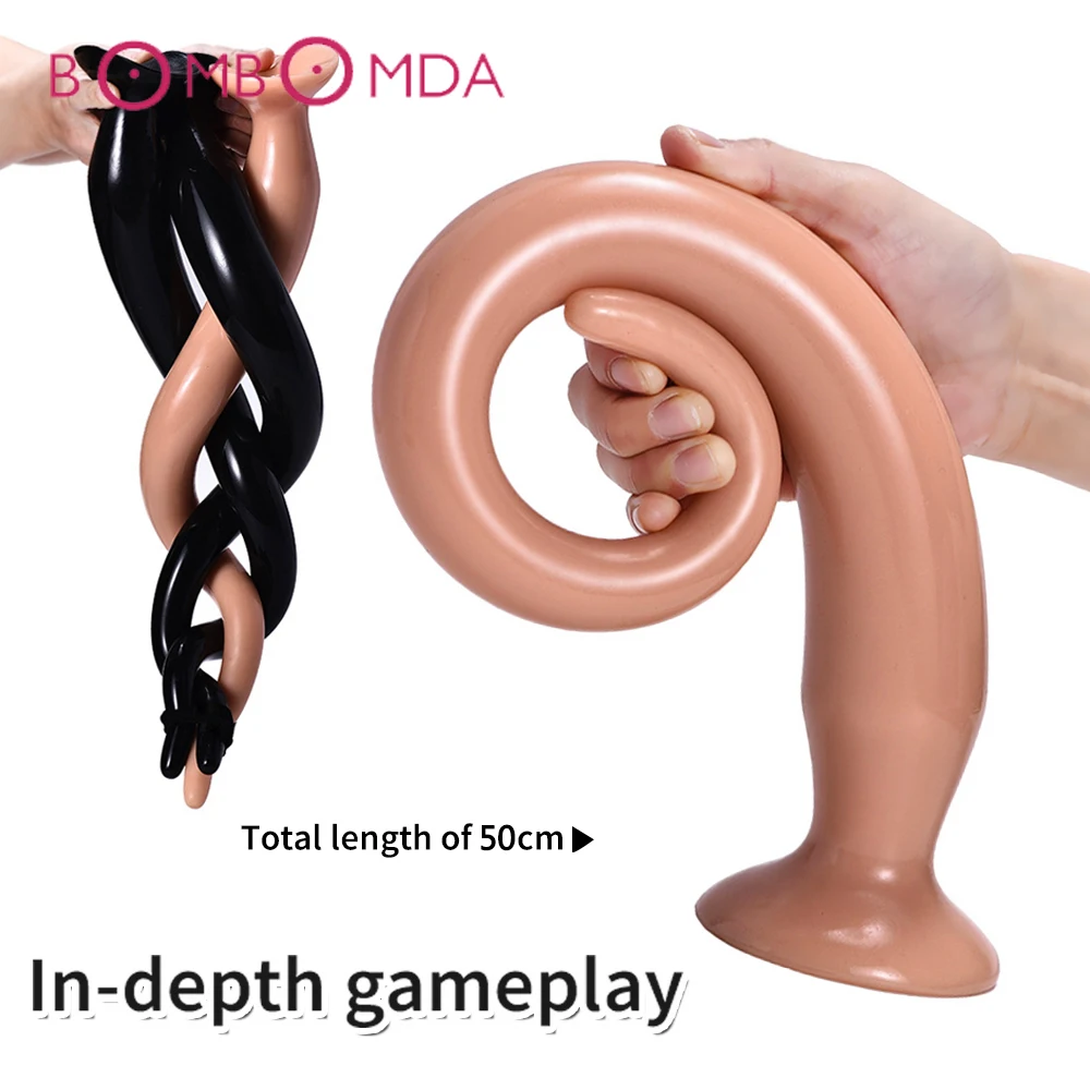 Очень длинный член Анальная пробка Анальный фаллоимитатор мастурбатор