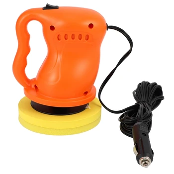 

12V 40W Electric Car Machine Polishing and Buffing Waxing ABS Waxer/Polisher(Orange)