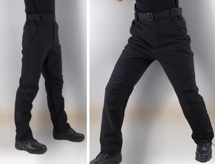 Shark Skin tactical softshell pants men's combat pants Fleece Khaki Pants stone island cargo pants