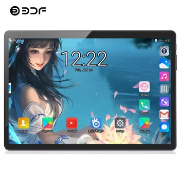 

BDF 2020 Tablet 10 Inch 3G Phone Call Android 7.0 Tablet Pc Quad Core 1GB/32GB IPS Tablets WiFi Bluetooth Android Tablet 10.1