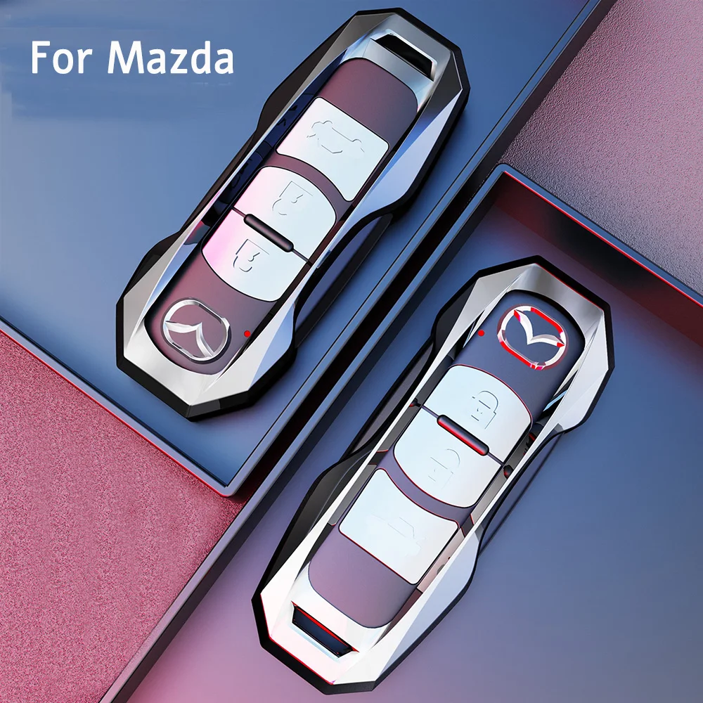 Новые металлические ключи крышка чехол подходит для Mazda 2 3 5 6 CX-4 CX-5 CX-7 CX-9 CX-3 CX 5 Аксессуары