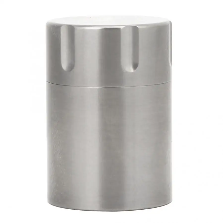 

1PCS Medicine Waterproof Container Titanium Alloy Outdoor Medicine Container Outdoor Pill Bottle Outdoor Camping Tool