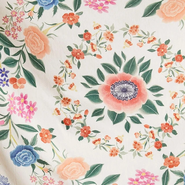 Mandala Virágos Gobelin Bohémia Pszichedelikus Virág Koszorú Fali Boho India Hippi Otthoni Dekoráció Károsodók - Image 2