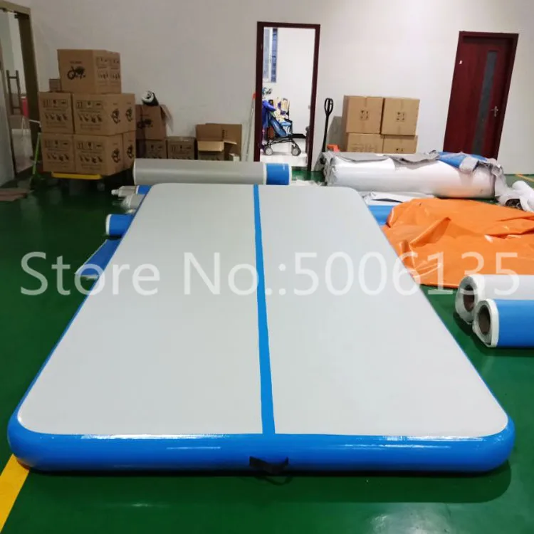 

Free Shipping 6x2x0.2m Inflatable Gymnastics Mat Air Track Tumbling Mat Inflatable Gymnastics Airtrack For Training With a Pump