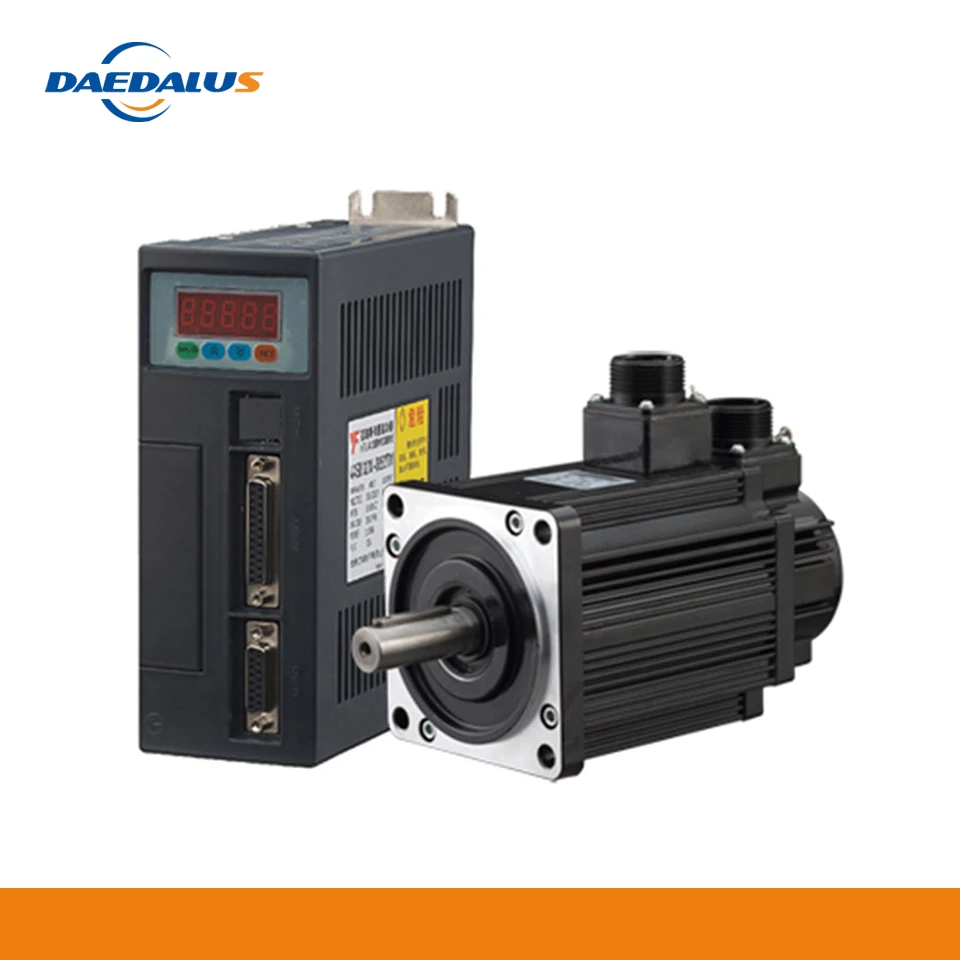 220V AC Серводвигатель сменный комплект 130ST-M07725 7.7N.M 2.0KW 30A полный комплект приводной кабель двигателя для погрузочно-разгрузочного оборудования