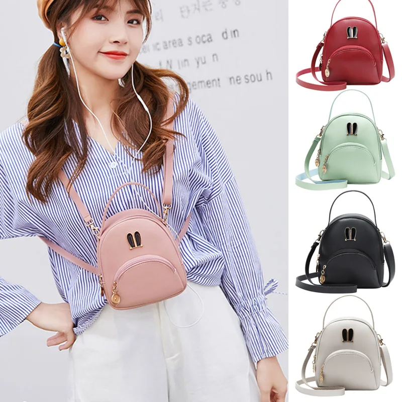 

2023 New Women Mini Crossbody Bag PU Leather Cell Phone Purse Pouch Shoulder Mini Multifunctional Cute Purse Messenger Bags