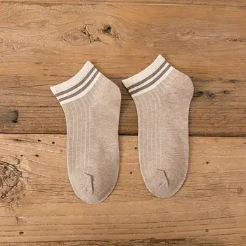 

Harajuku Socks Women Sweet College Wind Stripes Print Sock Pattern Socks Curling Deodorant Cotton Tube Socks