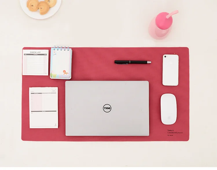 8142 Hot Sales Years Nacai Double-Sided Multi-functional Desk Pad Large Mouse Pad Key Mat