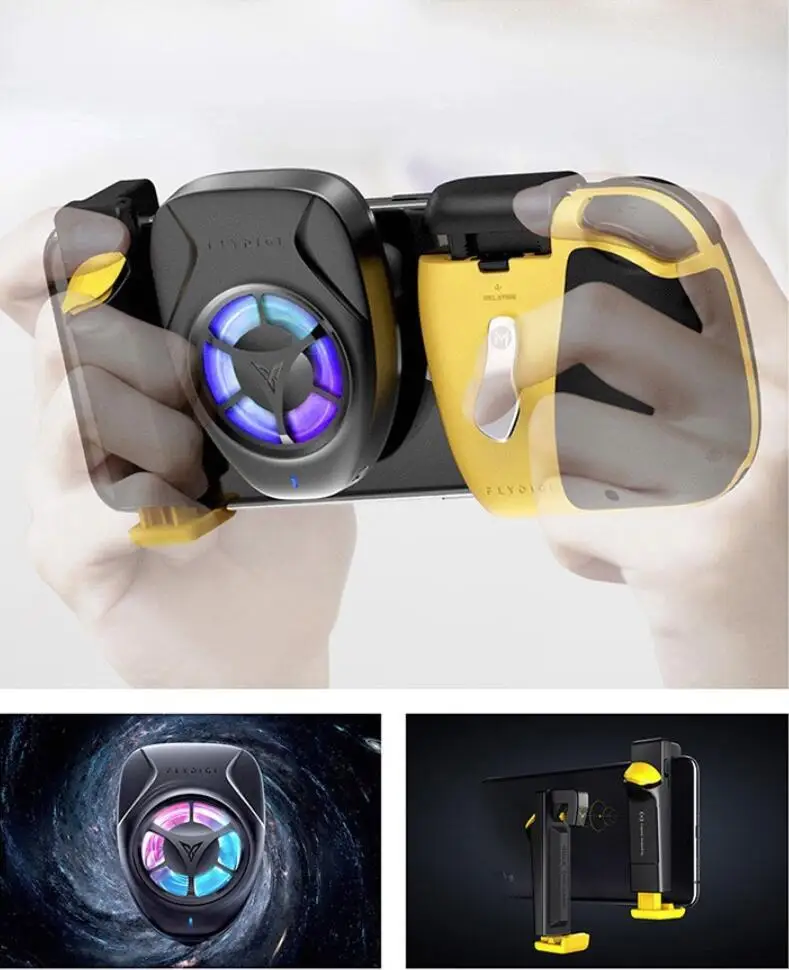 Newest Xiaomi Mijia Flydigi WASP2 Game Handle Wireless Smart feizhi Controller iOS Android for iphoneXS MAX iphone 7plus (5)