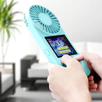 

Mini Portable Handheld Retro Clear Fan Video Game Console 500 Games Sensitive Versatile Accurate Colorful Screen Game Console