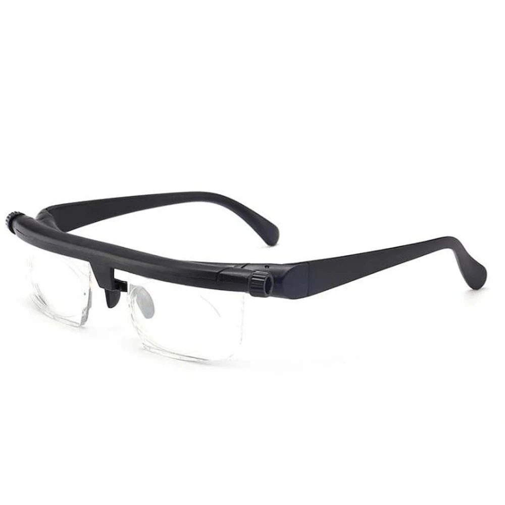 Зрение очки для чтения лупа очки близорукость Пресбиопия очки Регулировка фокусного расстояния от-6,00 до+ 3,00 увеличительные очки