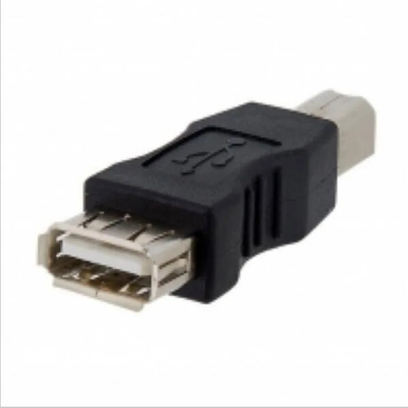 고속 USB 2.0 A 타입 암에서 B 타입 수 USB 프린터 스캐너 어댑터, 데이터 동기화 커플러 컨버터 커넥터